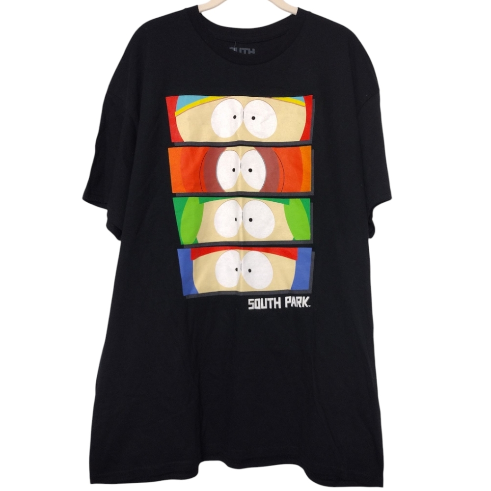South Park Character 100% Cotton T-shirt Nwt